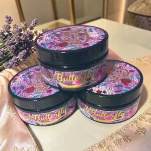 Lot of 3 Perfectly Posh Social Butterfly Body Butter with Shea and Safflower Oil